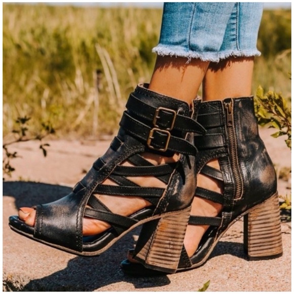 Freebird Tiara open toe boots 10 - Picture 1 of 8